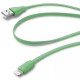 Дата кабель USB 2.0 AM to Lightning 1.0m green Cellularline (USBDATACFLMFIIPH5G)