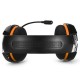 Навушники REAL-EL GDX-7700 SURROUND 7.1 black-orange