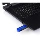 USB флеш накопичувач eXceleram 64GB P2 Series Blue/Black USB 3.1 Gen 1 (EXP2U3BLB64)