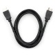 Кабель мультимедийный HDMI to HDMI 5 m V2.0 Vinga (VCPDCHDMIMM5BK)