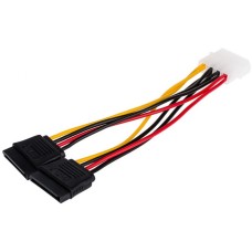 Кабель питания SATA power 2x 0.2m Atcom (16148)