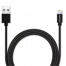 Дата кабель USB 2.0 AM to Lightning 1.0m MFI Black ADATA (AMFIPL-100CM-CBK)