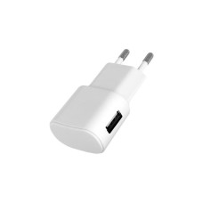 Зарядний пристрій Florence USB, 1.0A white (FW-1U010W)