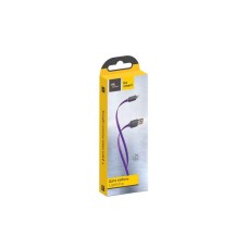 Дата кабель USB 2.0 AM to Lightning 1.0m Color Purple Florence (FDC-L1-2P)