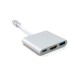 Порт-репликатор Extradigital USB Type-C to HDMI/USB 3.0/Type-C (0.15m) (KBH1691)