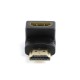 Перехідник HDMI M to HDMI F Cablexpert (A-HDMI90-FML)