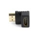 Перехідник HDMI M to HDMI F Cablexpert (A-HDMI90-FML)