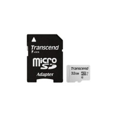 Карта пам'яті Transcend 32GB microSDHC class 10 UHS-I U1 (TS32GUSD300S-A)