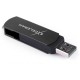 USB флеш накопитель eXceleram 32GB P2 Series Black/Black USB 2.0 (EXP2U2BB32)