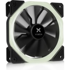 Кулер для корпуса Vinga LED fan-01 white