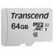 Карта пам'яті Transcend 64GB microSDXC class 10 UHS-I U1 (TS64GUSD300S-A)