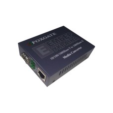 Медиаконвертер FoxGate 10/100/1000Base-T RJ45 to 1000Base-SX/LX SFP slot (EC-SFP1000-FE/GE)