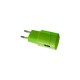 Зарядний пристрій Florence USB, 1.0A lime green color (FW-1U010L)