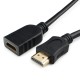 Кабель мультимедийный HDMI male to female 0.5m Cablexpert (CC-HDMI4X-0.5M)