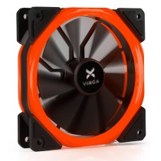 Кулер для корпуса Vinga LED fan-02 red