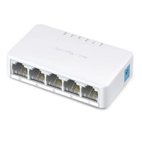 Комутатор Mercusys MS105, 5 ports/10-100 MBit/s