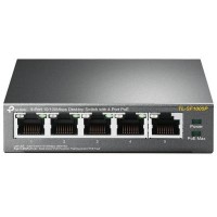 Комутатор TP-Link TL-SF1005P, 5x10/100 Fast Ethernet, FE/4xPoE 56W