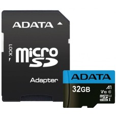 Карта пам'яті ADATA 32GB microSD class 10 UHS-I A1 Premier (AUSDH32GUICL10A1-RA1)