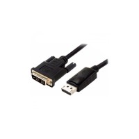 Кабель мультимедійний Display Port to DVI 24+1pin 1.8m (DVI-D) Atcom (9504)