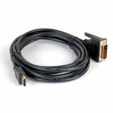 Кабель мультимедийный HDMI to DVI 24+1pin M, 3.0m Gemix (Art.GC 1417)