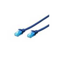 Патч-корд Digitus 1м, cat.5e, UTP, AWG 26/7, blue (DK-1511-010/B)