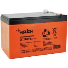 Батарея до ДБЖ Merlion 12V-12Ah GEL (GL12120F2 GEL)