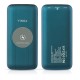 Батарея універсальна Vinga 10000 mAh Wireless QC3.0 PD soft touch blue (BTPB3510WLROBL)