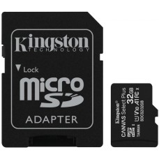 Карта памяти Kingston 2x32GB microSD class 10 U1 V10 A1 Canvas Select Plus (SDCS2/32GB-2P1A)