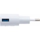 Зарядний пристрій Inkax CD-08 + iPhone4 cable 1USB 1A White (F_72199)