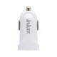 Зарядний пристрій Inkax CD-32 Car charger 1USB 2.1A White (F_72213)