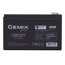 Батарея до ДБЖ Gemix GB 12В 7 Ач (GB1207)