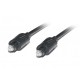 Кабель мультимедийный Optical Toslink M-M 1m black REAL-EL (EL123500036)