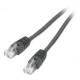 Патч-корд 1м UTP cat 6 CCA black Cablexpert (PP6U-1M/BK)