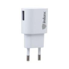 Зарядний пристрій Inkax CD-08 + Type-C cable 1USB 1A White (F_62259)