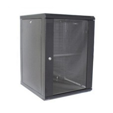 Шафа настінна Hypernet 15U 19" 600x600 (WMNC66-15U-FLAT-BLACK)