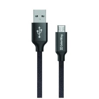 Дата кабель USB 2.0 AM to Micro 5P 1.0m black ColorWay (CW-CBUM002-BK)