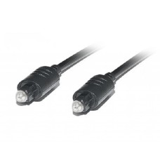 Кабель мультимедийный Optical Toslink M-M 2m black REAL-EL (EL123500037)