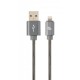 Дата кабель USB 2.0 AM to Lightning 1.0m Cablexpert (CC-USB2S-AMLM-1M-BG)