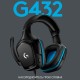 Наушники Logitech G432 7.1 Surround Sound Wired Gaming Headset (981-000770)