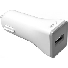 Зарядное устройство Golf GF-C1 Car charger + Micro cable 1USB 1A White (F_45771)