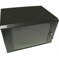 Шафа настінна Hypernet 18U 19" 600x600 (WMNC66-18U-FLAT-BLACK)