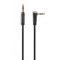 Кабель мультимедійний Jack 3.5mm M to Jack 3.5mm M 1.0m угловой Cablexpert (CCAPB-444L-1M)