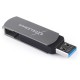 USB флеш накопитель eXceleram 128GB P2 Series Gray/Black USB 3.1 Gen 1 (EXP2U3GB128)