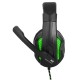 Навушники Gemix N2 LED Black-Green Gaming