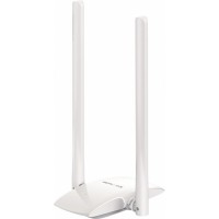 Адаптер WiFi Mercusys MW300UH, USB, N300, 300 Mbps at 2.4 GHz, 2×High Gain External Antennas, Micro