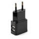 Зарядное устройство Vinga 2 Port USB Wall Charger 2.1A (VCPWCH2USB2ABK)