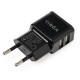 Зарядное устройство Vinga 2 Port USB Wall Charger 2.1A (VCPWCH2USB2ABK)