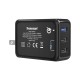 Зарядний пристрій Tronsmart W3PTA 42W Quick Charge 3.0 USB Wall Charger Black (210778)