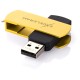 USB флеш накопитель eXceleram 32GB P2 Series Yellow2/Black USB 2.0 (EXP2U2Y2B32)