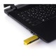 USB флеш накопитель eXceleram 32GB P2 Series Yellow2/Black USB 2.0 (EXP2U2Y2B32)